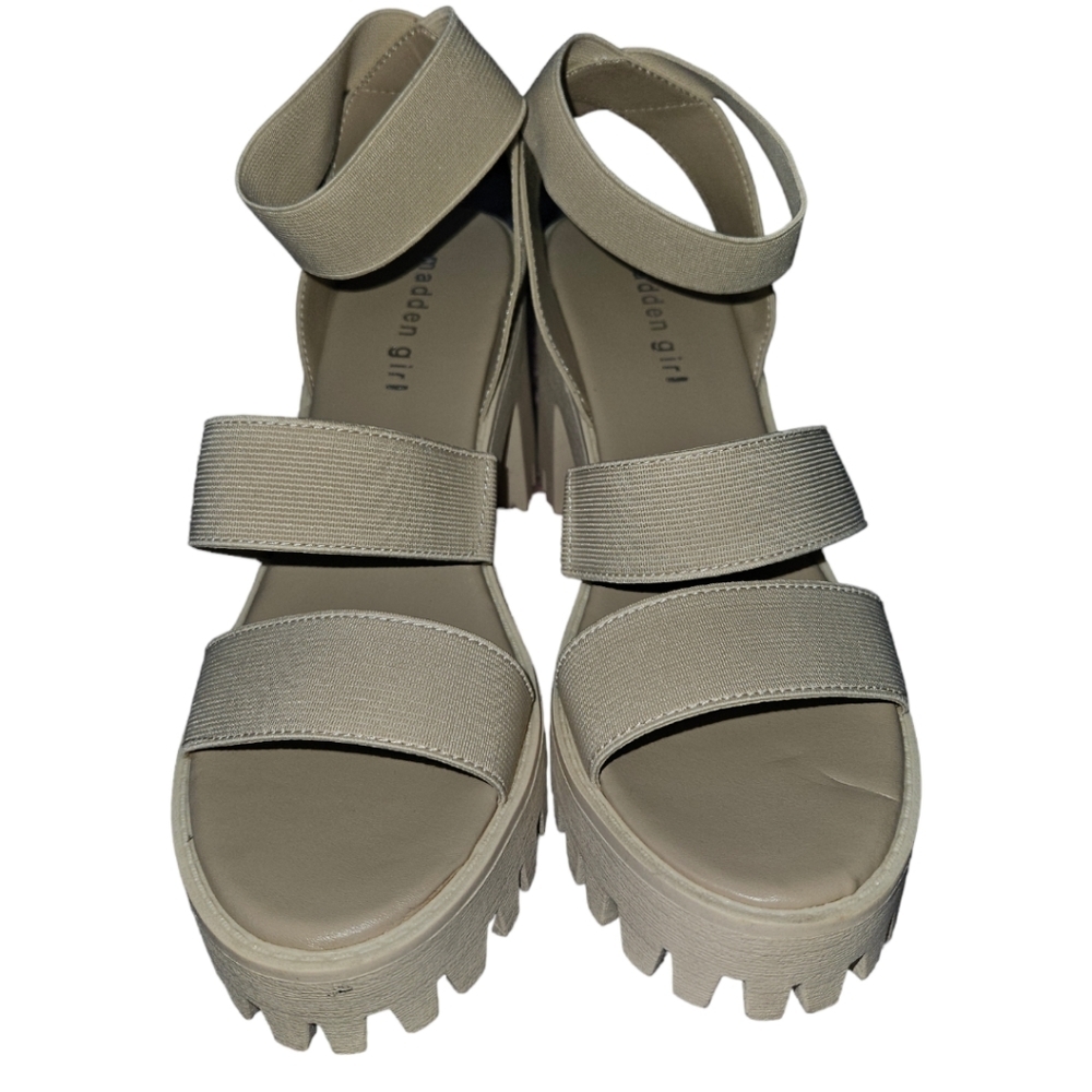 NWOT Madden Girl Platform Ankle Strap Heels - Picture 6 of 8